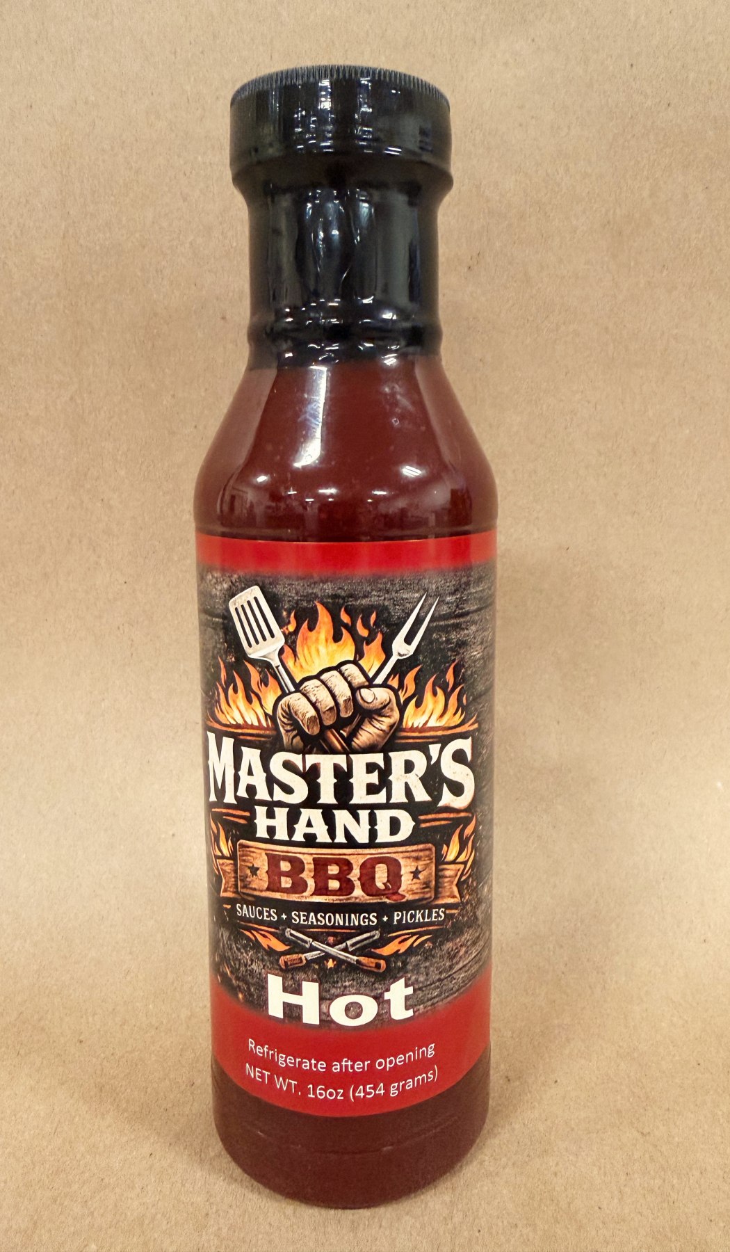 Hot BBQ Sauce 16oz
